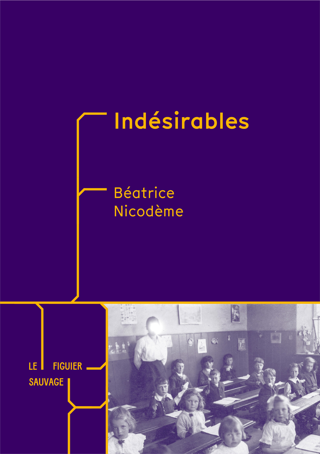 Beatrice Nicodeme autrice couverture du roman Indesirables