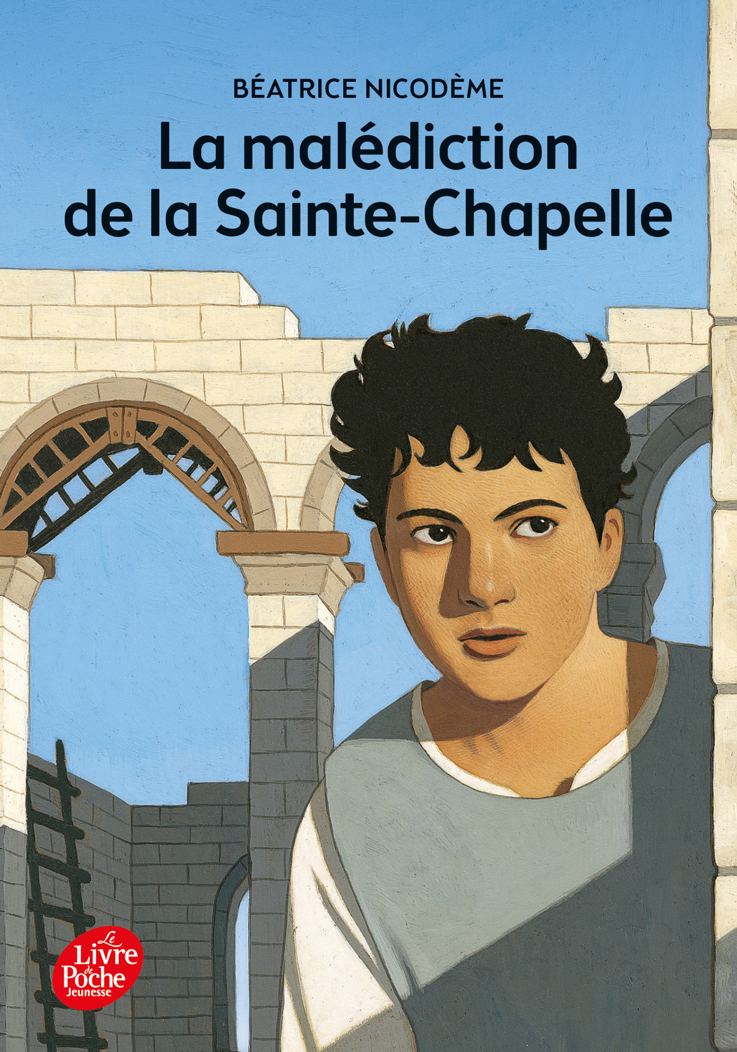 Beatrice Nicodeme autrice couverture du roman La malediction de la Sainte Chapelle