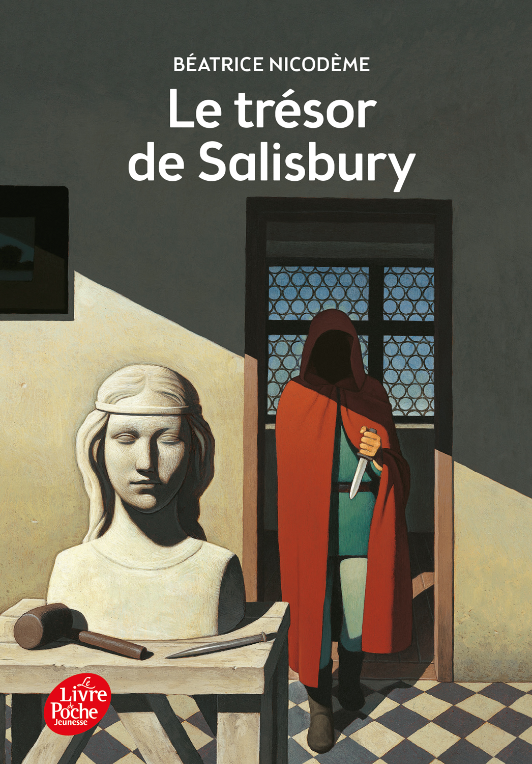 Beatrice Nicodeme autrice couverture du roman Le tresor de Salisbury