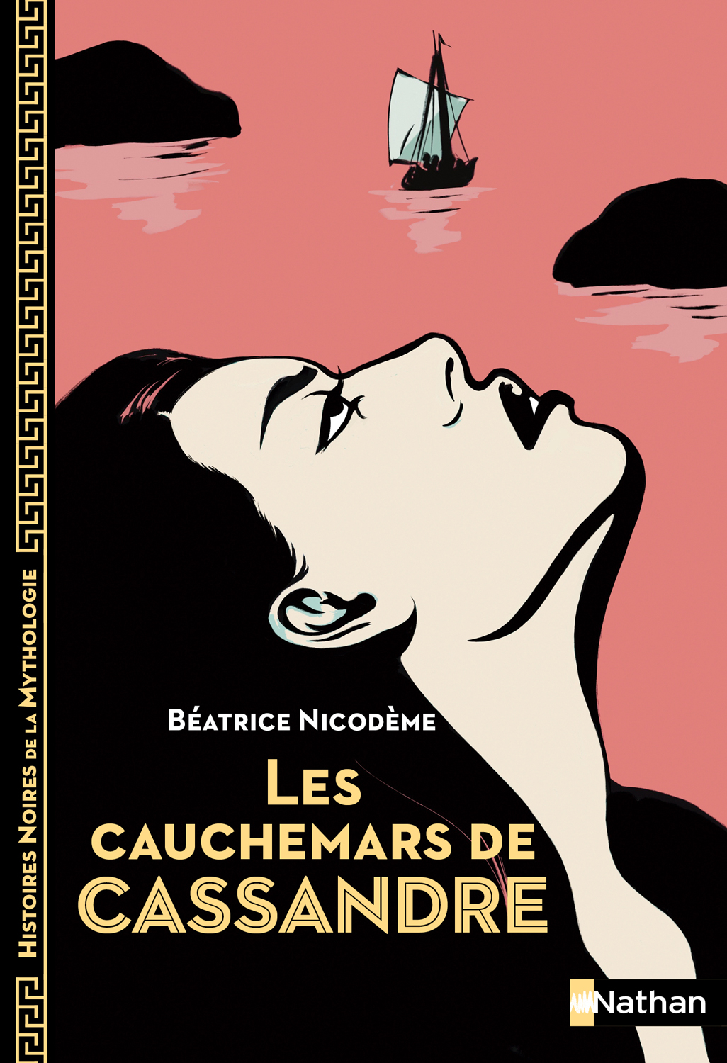 Beatrice Nicodeme autrice couverture du roman Les cauchemars de Cassandre