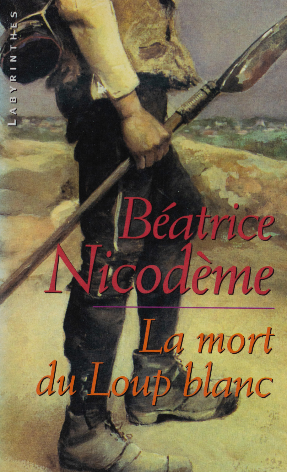 Beatrice Nicodeme autrice couverture du roman La mort du Loup blanc
