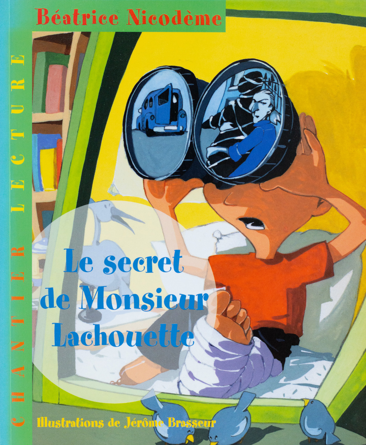 Beatrice Nicodeme autrice couverture du roman Le secret de Monsieur Lachouette