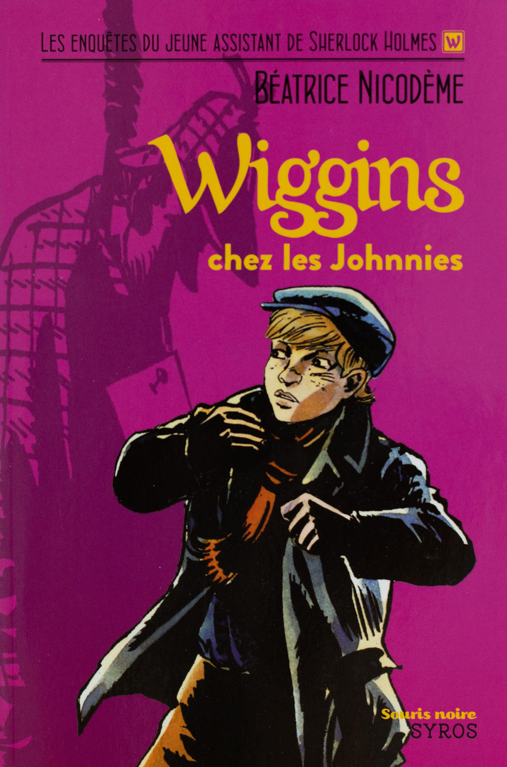 Beatrice Nicodeme autrice couverture du roman Wiggins chez les Johnnies